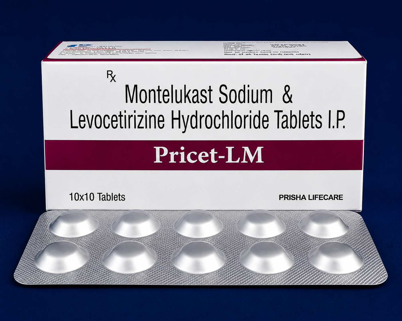 Montelukast Sodium & Levocetirizine Hydrochloride Tablets I.P.